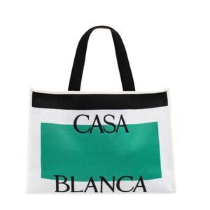 BNWT SS24 CASABLANCA CASA LOGO TOTE BAG